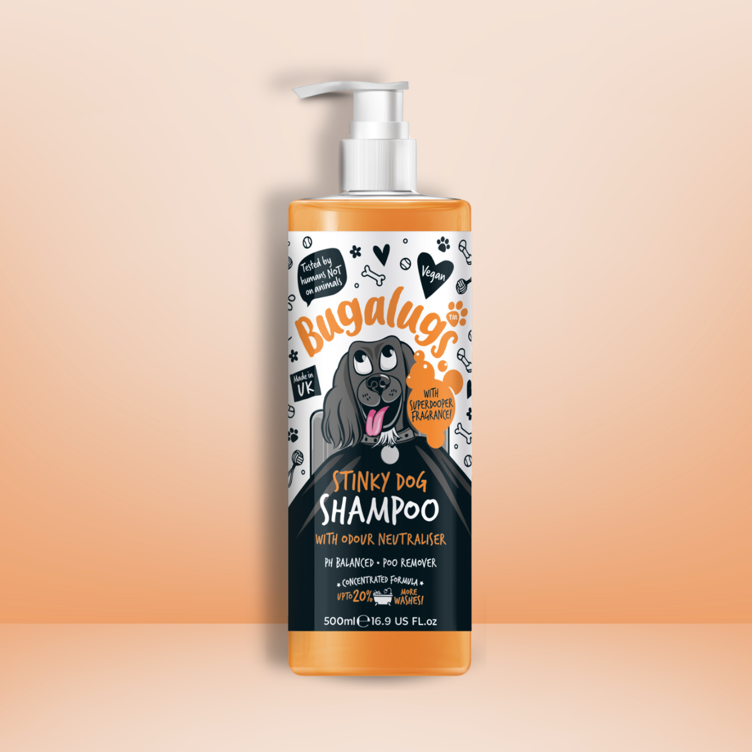 bugalugs-stinky-dog-shampoo-mit-geruchsneutralisierer-zitrus-bergamotte image 7