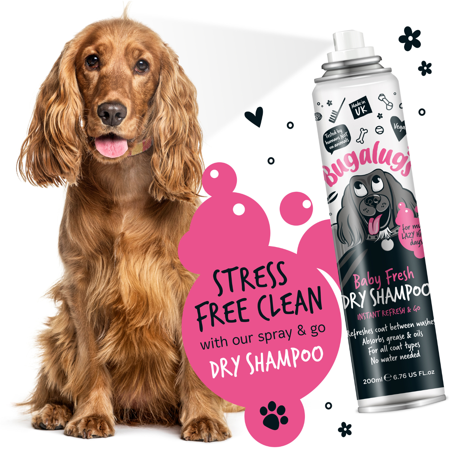bugalugs-baby-fresh-trockenshampoo-f-r-hunde-erfrischende-trockenpflege-ohne-was image 5