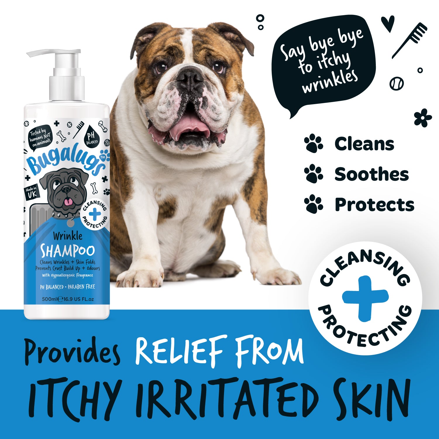 bugalugs-wrinkle-shampoo-f-r-hunde-katzen-hypoallergenes-falten-shampoo-ohne-duf image 6