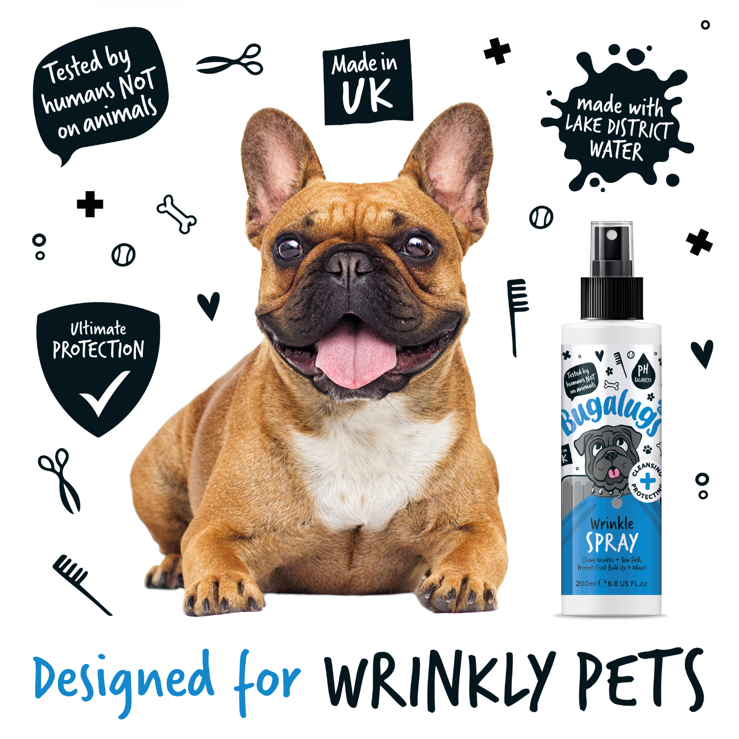 bugalugs-wrinkle-spray-f-r-hunde-katzen-faltenspray-gegen-geruch-und-schmutz-in- image 7